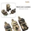 Yindella Backpack-shaped Pencil Pouch with Lock and Grenade Pen for Boys (City) - Image 3