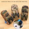 Yindella Backpack-shaped Pencil Pouch with Lock and Grenade Pen for Boys (City) - Image 7