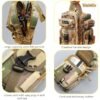 Yindella Backpack-shaped Pencil Pouch with Lock and Grenade Pen for Boys (City) - Image 4
