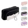 Yindella Pencil Pouch for Girls Large Capacity (Black) - Image 3