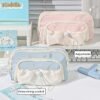Yindella Pencil Pouch for Girls Large Capacity (Pink) - Image 4