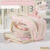 Yindella Pencil Pouch for Girls Large Capacity (Pink) - Image 6