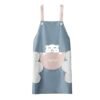 Yindella Kitchen Apron Cute Bear With Center Pocket (Powder Blue) - Image 2